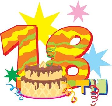 18th Birthday Clip Art