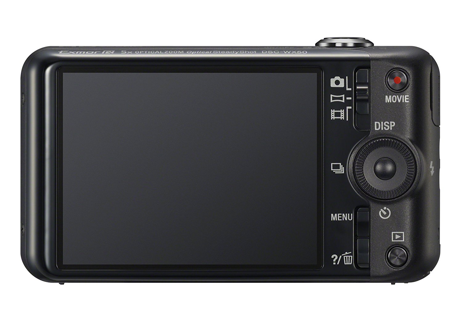 Sony Cyber-shot DSC-WX50 16.2 MP Digital Camera with 5x Optical Zoom ...