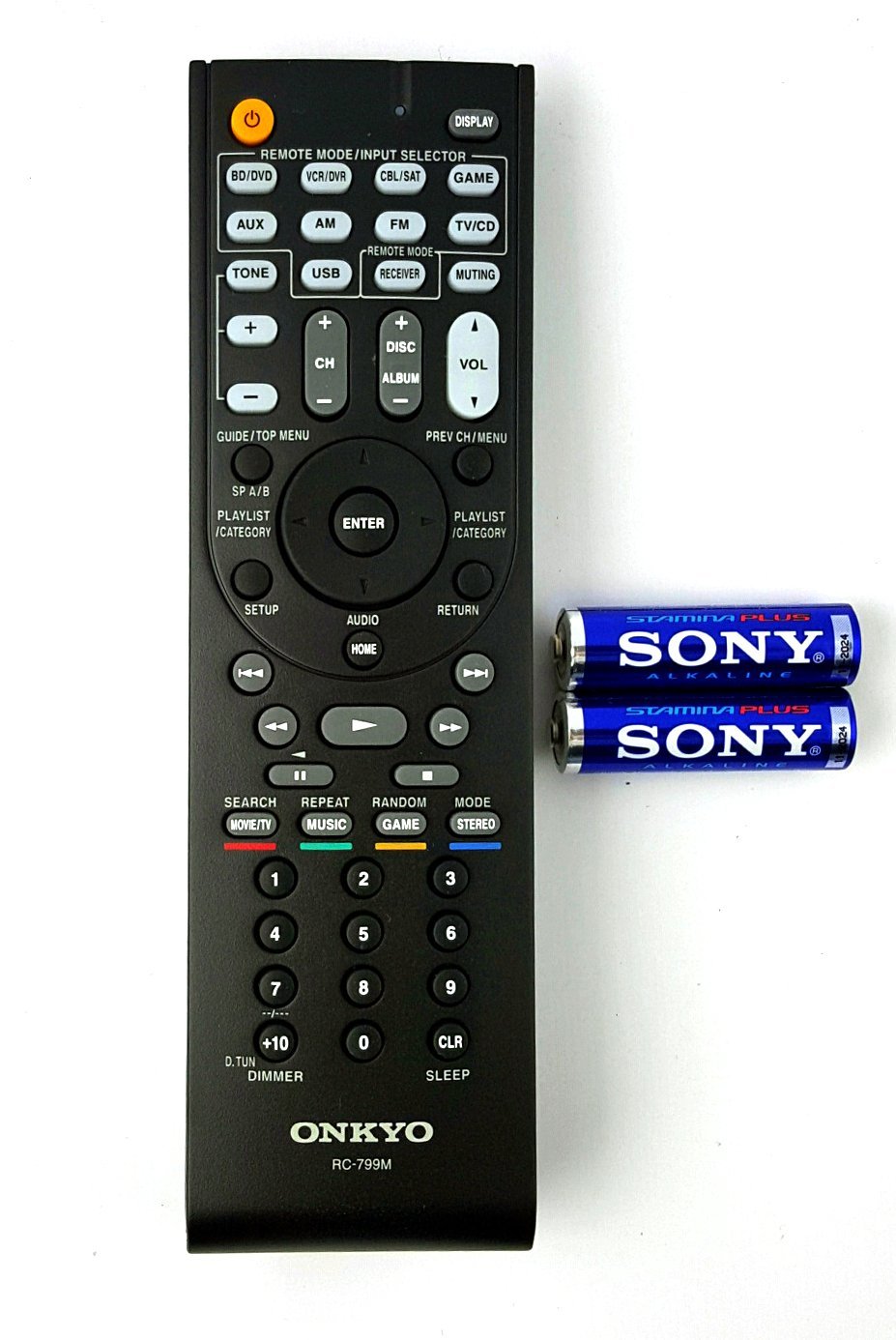 OEM Onkyo Remote Control: RC-799M Free Image Download