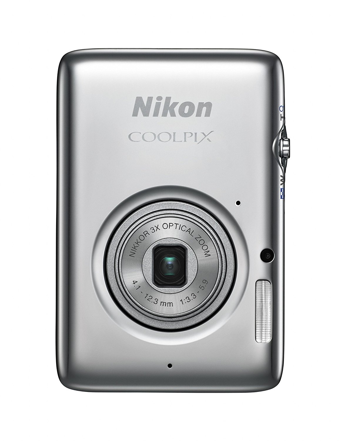 Nikon COOLPIX S02 13.2 MP Digital Camera with 3x Zoom NIKKOR Glass Lens and Full 1080p HD Video