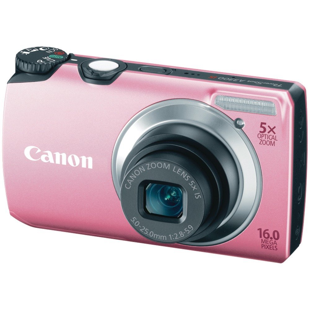 Canon Powershot A3300 16 MP Digital Camera with 5x Optical Zoom (Black ...