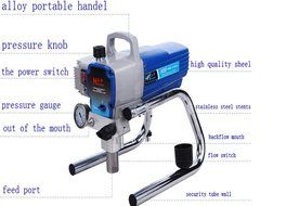 Uuni-WT&reg; Airless Paint Sprayer H680 Wall Painting Spraying High Pressure painting tool