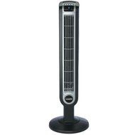 Lasko 2505 36-Inch Remote Control Tower Fan with Ionizer, Black