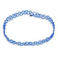 Vintage Stretch Tattoo Choker Necklace Pendant Retro Henna Punk Elastic 80s 90s N3