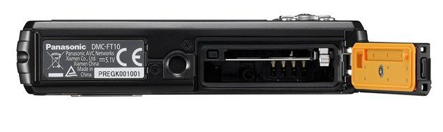 Panasonic Lumix DMC-TS10 14.1 MP Digital Camera with 4x Optical Image Stabilized Zoom and 2.7-Inch LCD (Black) N2