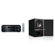 Yamaha R-S700BL Natural Sound Stereo Receiver (Black) with a pair of KEF Q300B Bookshelf Loudspeakers - Black...