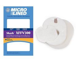 Shark Rocket HV300, HV301, HV302 HV305, HV310, Replacement Foam &amp; Filter Set Replaces Shark Part XFFV300 - 100%...