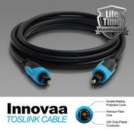 Toslink Cable, INNOVAA Digital Fiber Optical Audio Toslink Cable - 3 Feet N4