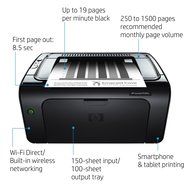 HP LaserJet Pro P1102w Wireless Monochrome Printer (CE658A#BGJ) N6