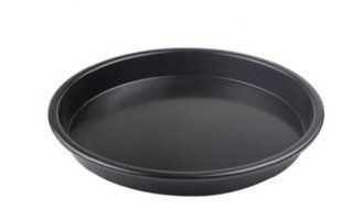 Round Cake Pan Black Cooking Tools Concepts Kitchen Bakeware Nonstic Pans Pizza Cake Muffin Cookie Loaf Tart Pie... N3