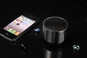 Roker S-Cannon Wireless Stereo Portable Bluetooth Speaker with Handsfree Speakerphone and 3.5mm Jack N5