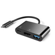 TNP USB Type C to HDMI Adapter - USB-C 3.1 Male to HDMI Female High Speed Ultra HD UHD 4K 1080P Video Audio AV... N19