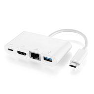 TNP USB Type C to HDMI Adapter - USB-C 3.1 Male to HDMI Female High Speed Ultra HD UHD 4K 1080P Video Audio AV... N27
