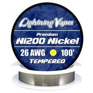 LV Ni200 Nickel Wire (Tempered) 26 AWG - 100&#039;