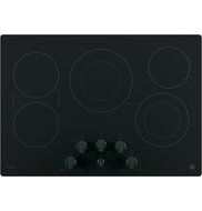 PP7030DJBB 30" Built in Electric Cooktop with 5 Radiant Cooking Elements, Front Center Control Knobs, Hot Surface... N4