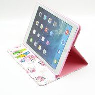 iPad Mini 1/2/3 Case, Firefish High Quality PU Leather Wallet Case [Card Pockets] and Kickstand Feature Case for... N372