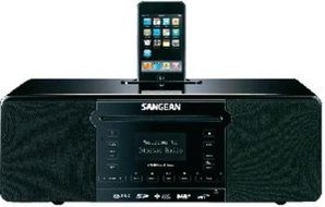 Sangean DDR-63 WiFi Internet Radio/FM-RBDS/Aux-in/CD/USB/SD All-in-One Tabletop Wooden Cabinet Musical System... N2