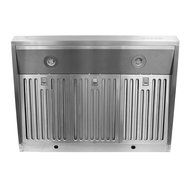 BV Stainless Steel 30" Under Cabinet High Airflow (870 CFM) Ducted Range Hood with LED Lights N5