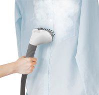 SALAV GS14-DJ Performance Garment Steamer with 360 Swivel Hanger, Dual Insulated Hose, 1500-Watt, Gray