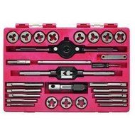 SEPTLS58524614 - High Carbon Steel 24-Piece Tap Hexagon Die Sets by Irwin Tools