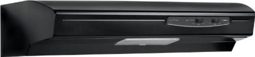 Broan QSE130BL Energy Star Qualified Under-Cabinet Range Hood, 30-Inch, Black N8