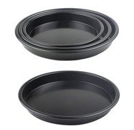 Round Cake Pan Black Cooking Tools Concepts Kitchen Bakeware Nonstic Pans Pizza Cake Muffin Cookie Loaf Tart Pie... N5