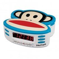 Paul Frank Single Alarm Am/Fm Clock Radio With Battery Back-Up-2Pack