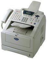 Brother - MFC-8220 Black-and-White All-In-One Printer - White N2