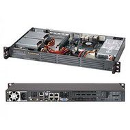 SUPERMICRO SuperChassis 504-203B 1U - 1 x Bay - 1 x 200 W - Mini ITX Motherboard Supported...