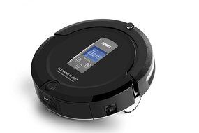 Robot Vacuum Cleaner Loomin A325 Auto Slim Anti Fall Floor Robotic Cleaner (A325-Black) N3