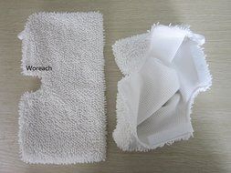 Woreach Shark Steam Pocket Mop Microfiber Cleaning Pads For S3500, S3550, S3601 and S3901 - 2Pcs Pads For Shark...