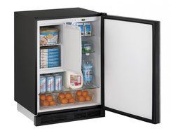 U-Line U1224RFINT00A Compact Refrigerator, 4.2 cu. ft., Stainless Steel N2