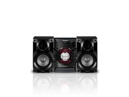 Panasonic MAX DJ Jukebox Sound System SC-AKX18 (Black) Bluetooth and USB Music Play, Smartphone Control