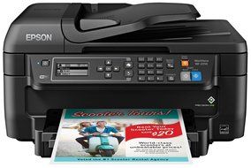 Epson WF-2750 All-in-One Wireless Color Printer with Scanner, Copier &amp; Fax