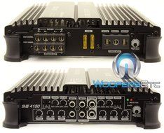 RE Audio SE4150 1600W Max Full Range Class A/B 4-Channel SE Series Amplifier