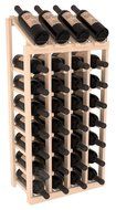 Wine Racks America Ponderosa Pine 4 Column 8 Row Display Top Kit. 13 Stains to Choose From! N8