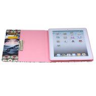 iPad Mini 1/2/3 Case, Firefish High Quality PU Leather Wallet Case [Card Pockets] and Kickstand Feature Case for... N461