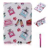iPad Mini 1/2/3 Case, Firefish High Quality PU Leather Wallet Case [Card Pockets] and Kickstand Feature Case for... N487