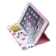 iPad Mini 1/2/3 Case, Firefish High Quality PU Leather Wallet Case [Card Pockets] and Kickstand Feature Case for... N489