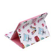 iPad Mini 1/2/3 Case, Firefish High Quality PU Leather Wallet Case [Card Pockets] and Kickstand Feature Case for... N493