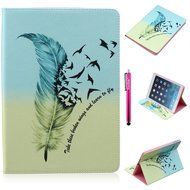 iPad Mini 1/2/3 Case, Firefish High Quality PU Leather Wallet Case [Card Pockets] and Kickstand Feature Case for... N498