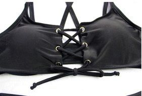 HOT Sale!Canserin Women Sexy Bandage Push-up Padded Bikini Set N2