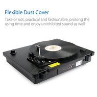 1byone Belt Driven Bluetooth Turntable with Built-in Stereo Speaker, Vintage Style Record Player, Vinyl-To-MP3... N3