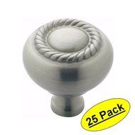 Amerock BP53471-G10 Allison Scroll Knob 1-1/4-Inch Diameter, Satin Nickel - 25 Pack by Amerock