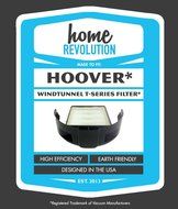 Hoover Windtunnel T-Series Rewind Home Revolution Brand Replacement HEPA Filter; Made To Fit Hoover Windtunnel... N2