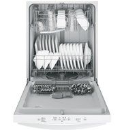 GE 24" White Built-In Dishwasher N7