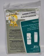 Johnny Vac Nutone Powerlux Superlux Central Vacuum Paper Bags 3 pack