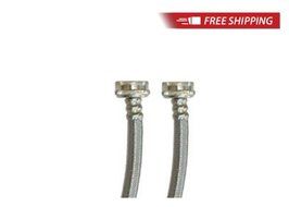 NDA BK119 - (2) 5 Ft. Stainless Steel Fill Hoses