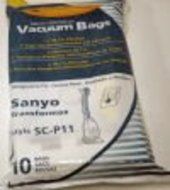 Sanyo Transformax Vacuum Bags Microfiltration with Closure - 10 Pack