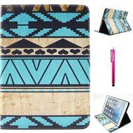 iPad Mini 1/2/3 Case, Firefish High Quality PU Leather Wallet Case [Card Pockets] and Kickstand Feature Case for... N535